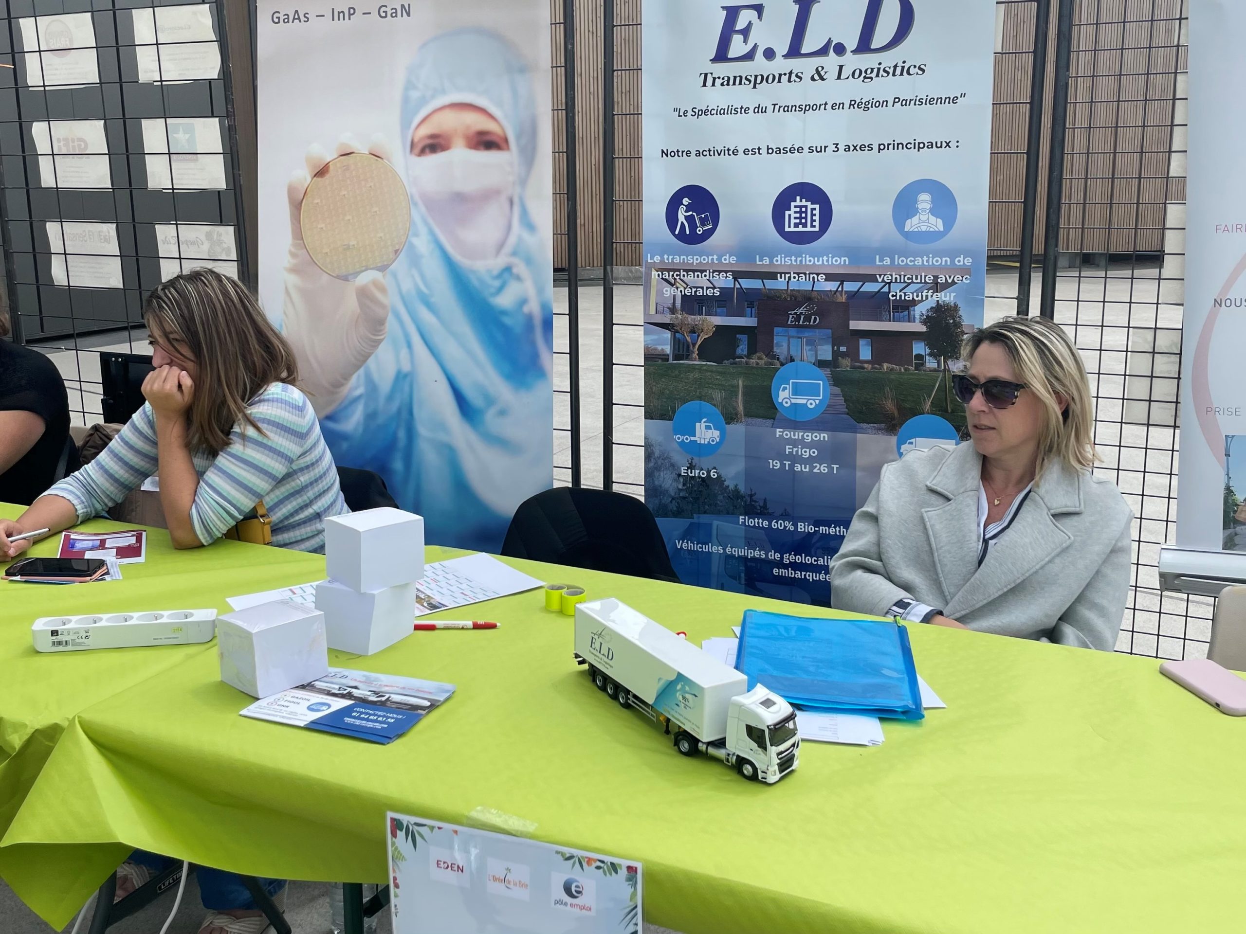 ELD Transports a participé au Forum de l’Emploi qui s’est déroulé au Centre Commercial Eden à Servon en partenariat avec Pôle Emploi